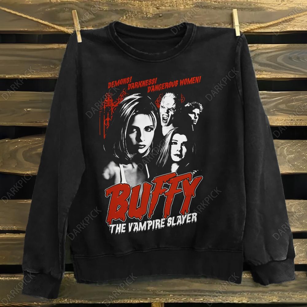 BUFFY THE VAMPIRE SLAYER TV SERIES Cotton Sweatshirt