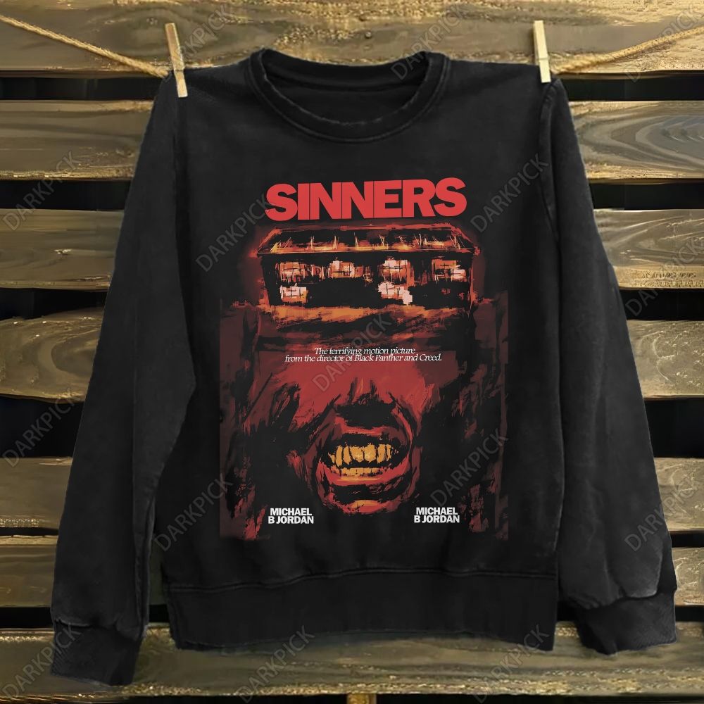 SINNERS HORROR MOVIE Cotton Sweatshirt