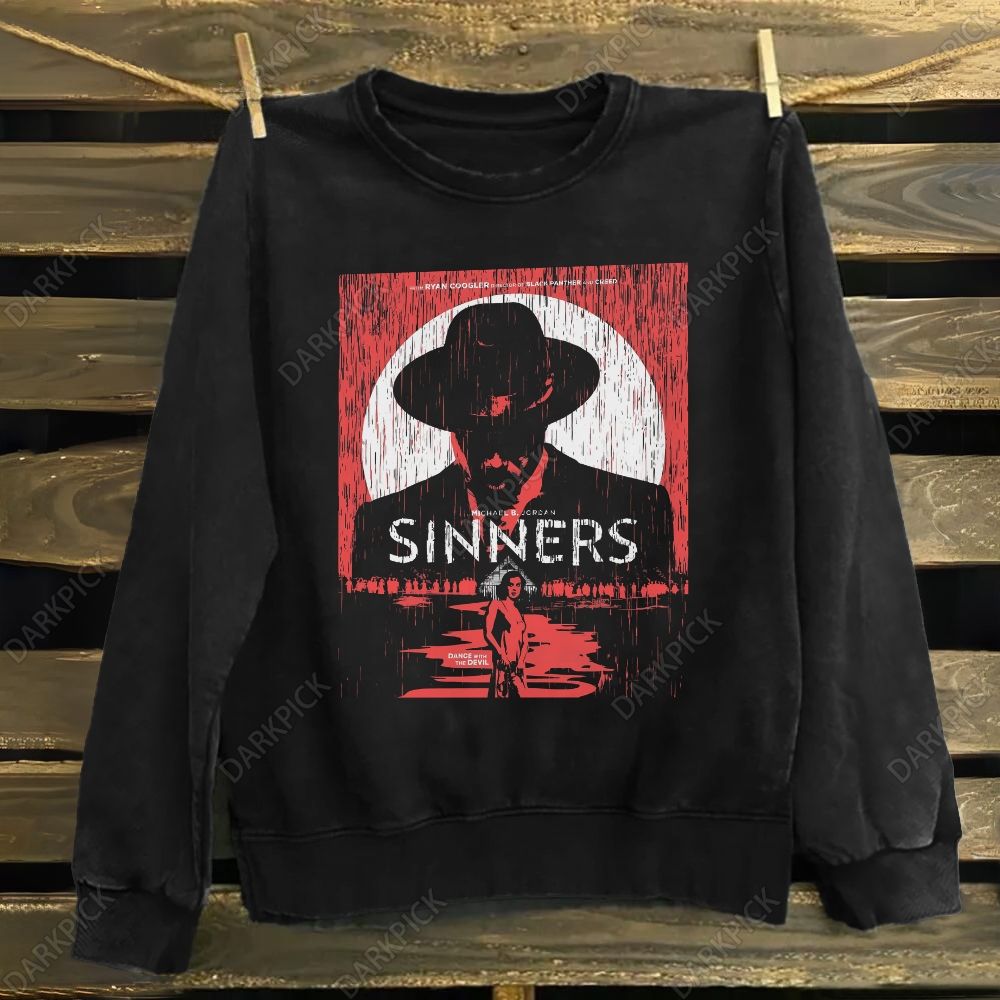 SINNERS HORROR MOVIE Cotton Sweatshirt