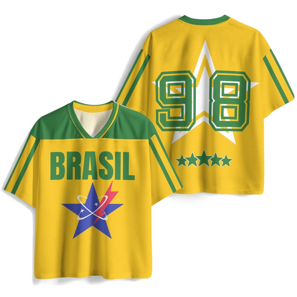 Brasil  creative Jersey Shirts