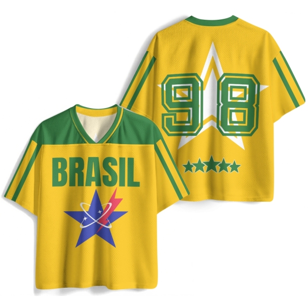 Brasil  creative Jersey Shirts