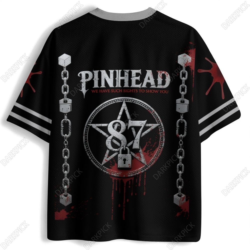 Hellraiser Pinhead Halloween Jersey Shirts