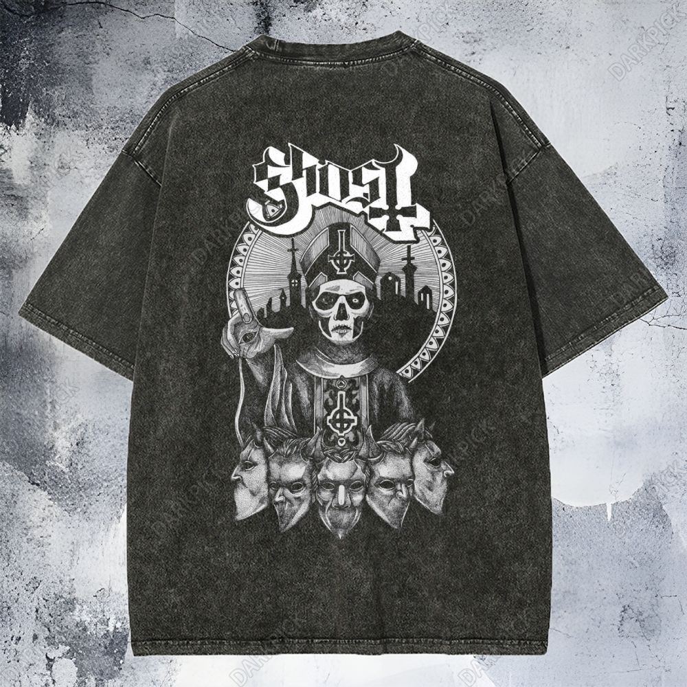 Ghost Band Washed T-Shirt