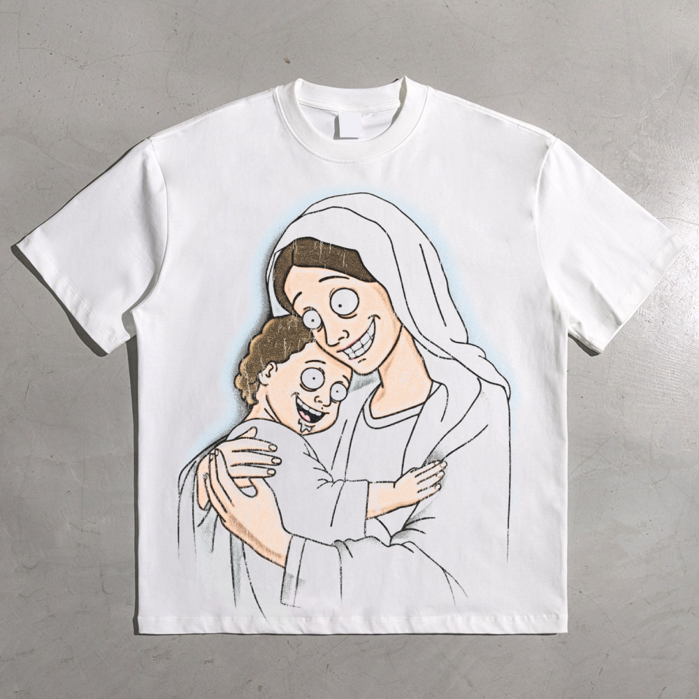 Mother and Baby Cotton T-shirt