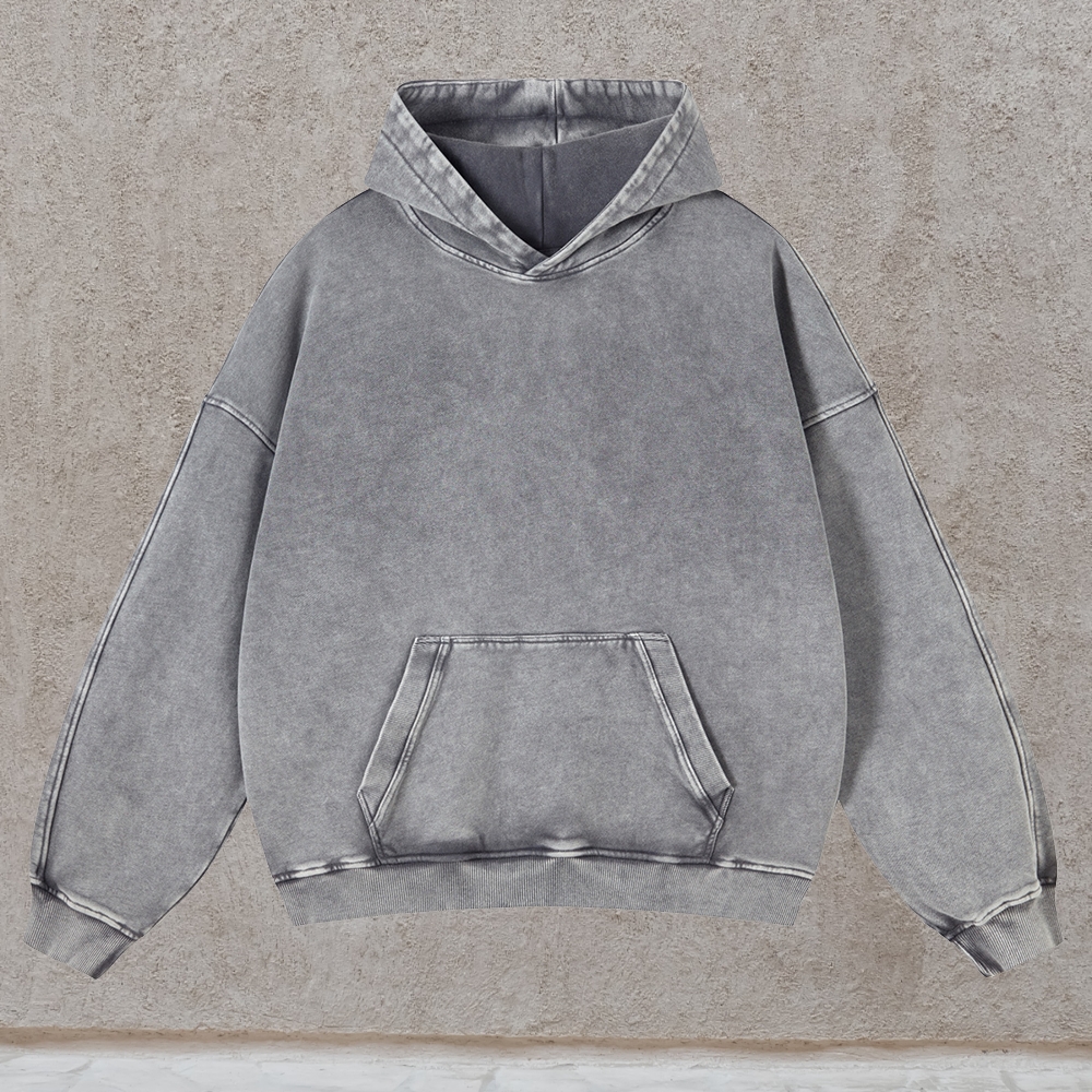 Stranger Things Demogorgon Adidas Unisex Casual Washed Hoodie