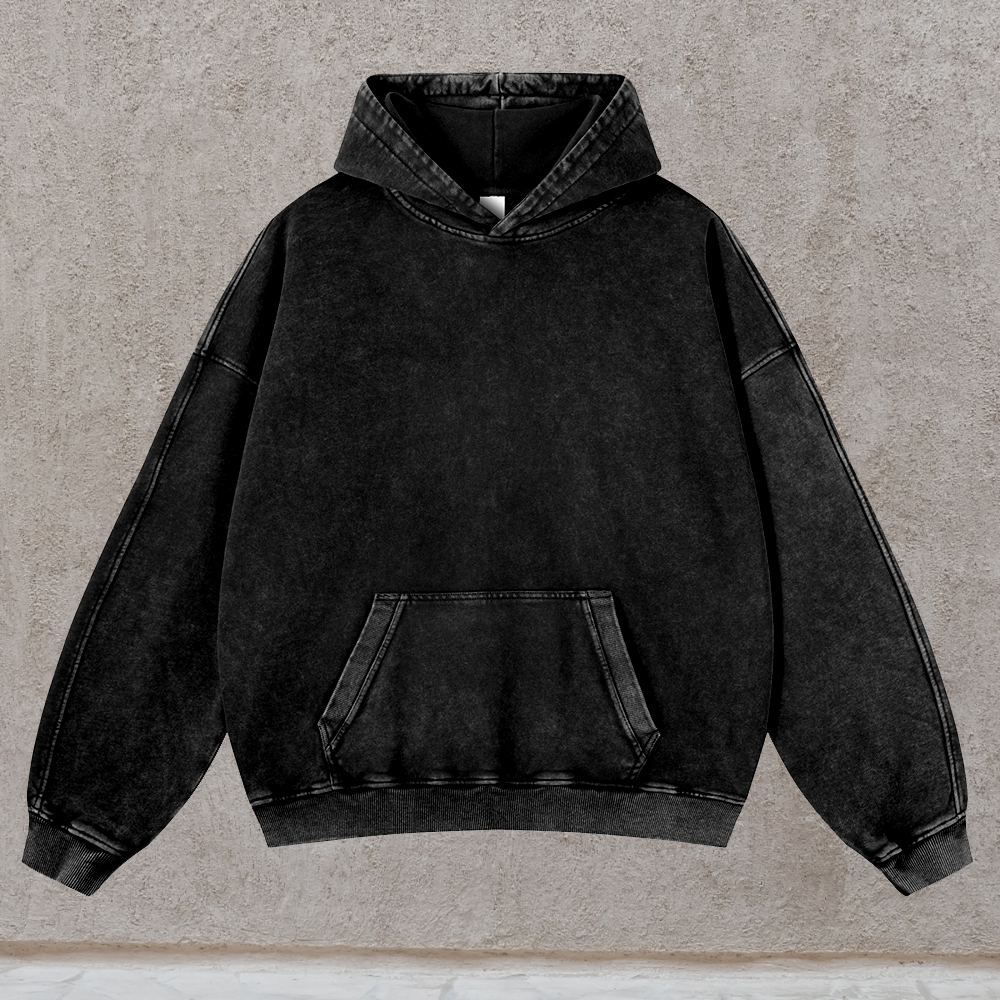 Stranger Things Demogorgon Adidas Unisex Casual Washed Hoodie