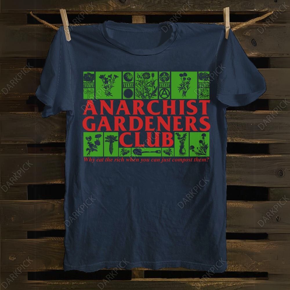 Anarchist Gardeners Club cotton T-shirt