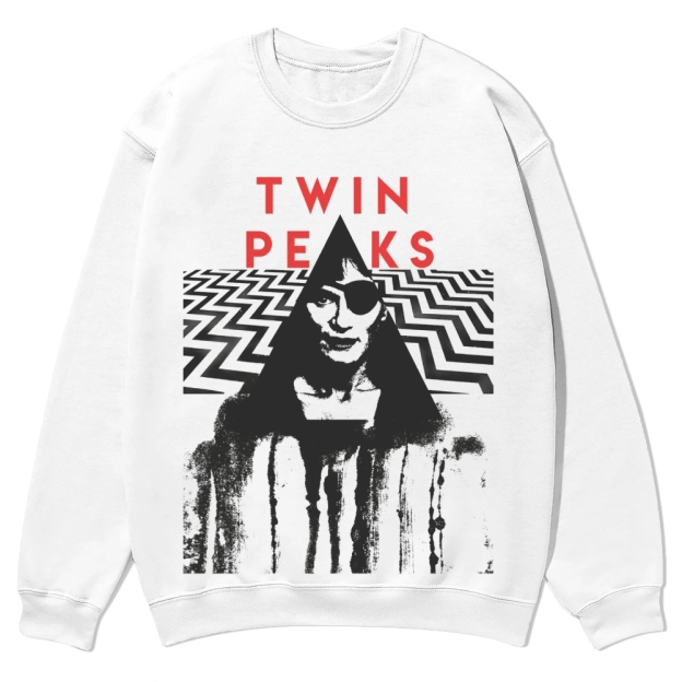 Twin peaks TV Series Casual Crewneck Sweatshirt