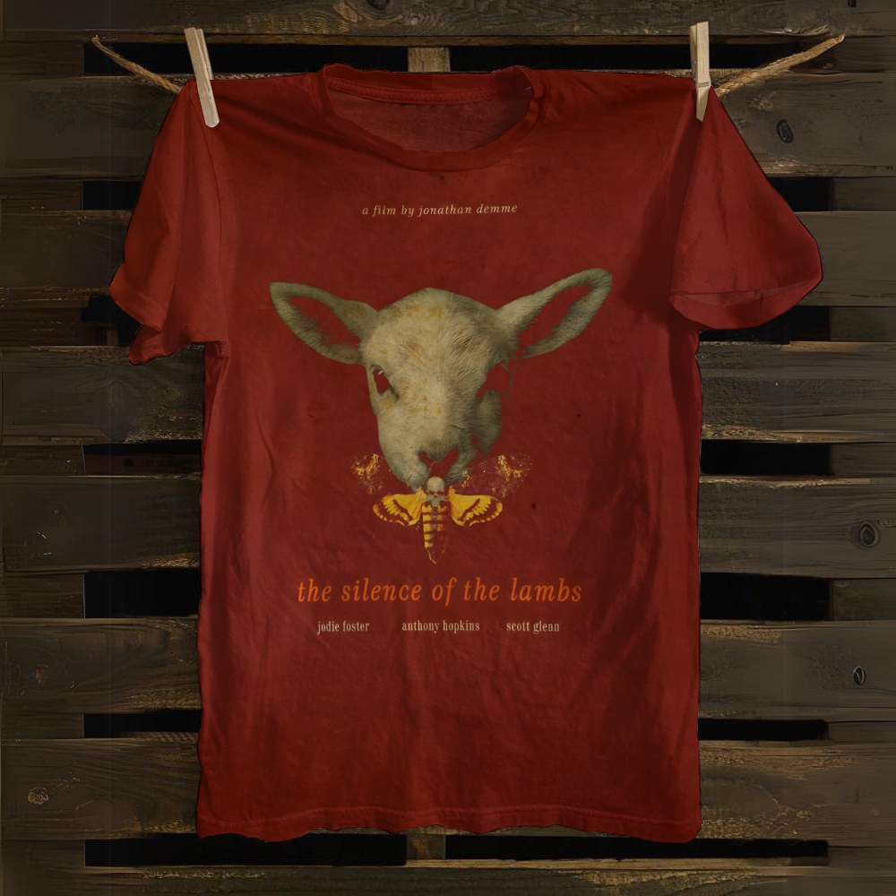 The Silence of The Lambs Unisex Print Casual T-Shirt