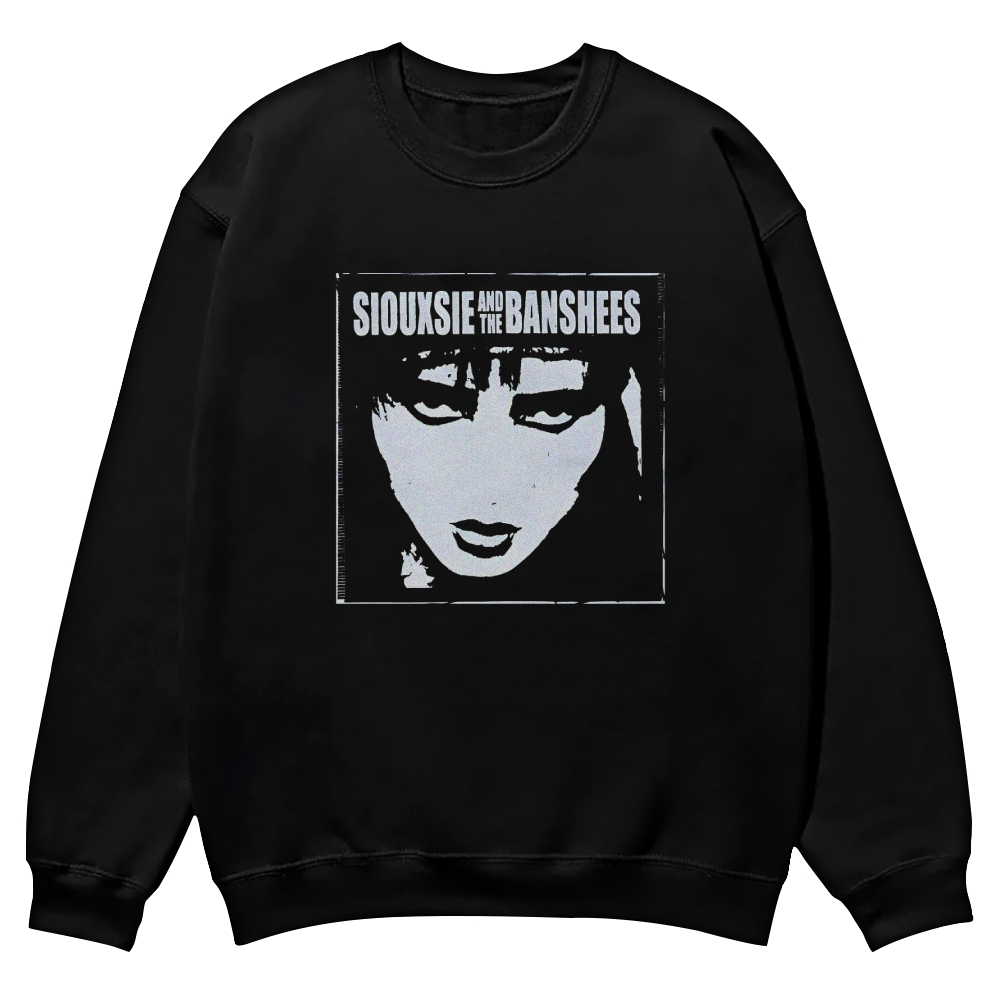 Vintage Siouxsie and the Banshees face Casual Crewneck Sweatshirt