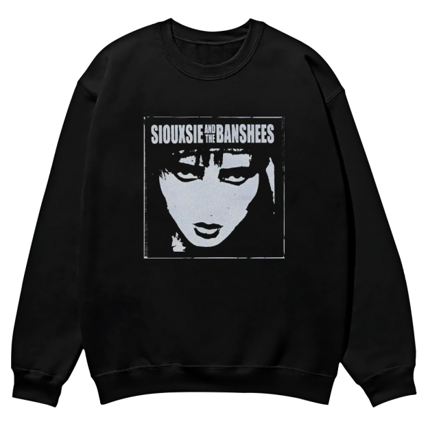 Vintage Siouxsie and the Banshees face Casual Crewneck Sweatshirt