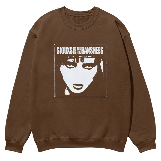 Vintage Siouxsie and the Banshees face Casual Crewneck Sweatshirt