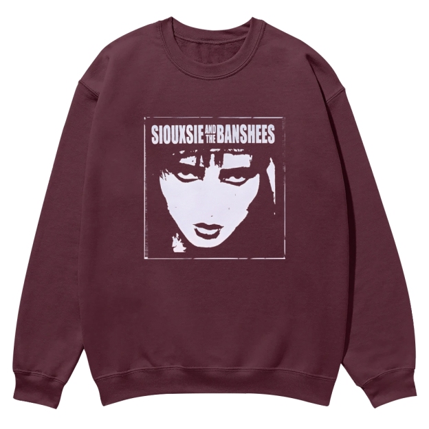 Vintage Siouxsie and the Banshees face Casual Crewneck Sweatshirt