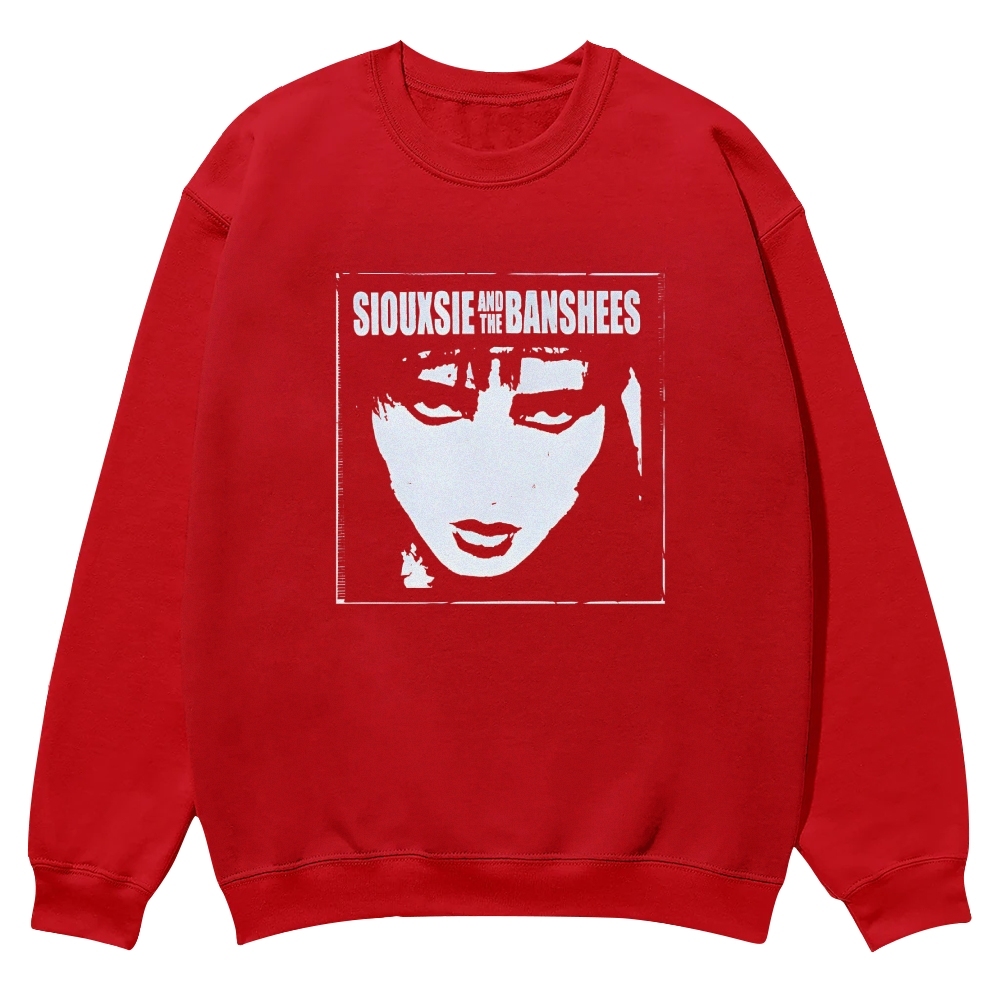 Vintage Siouxsie and the Banshees face Casual Crewneck Sweatshirt