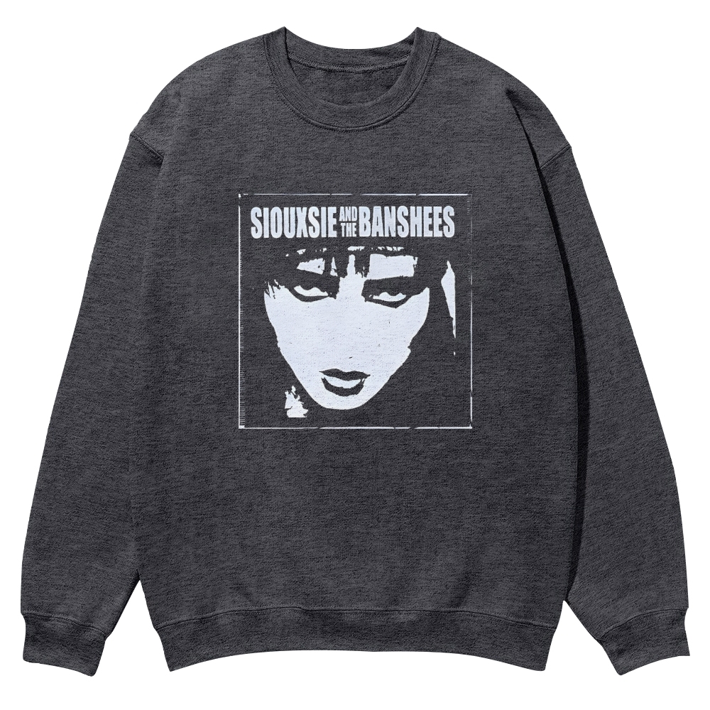 Vintage Siouxsie and the Banshees face Casual Crewneck Sweatshirt