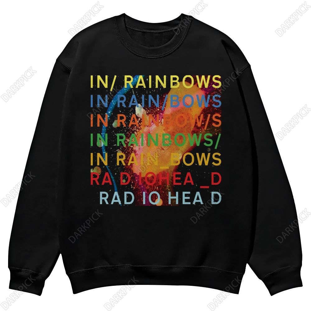Radiohead Band In Rainbows Casual Crewneck Sweatshirt