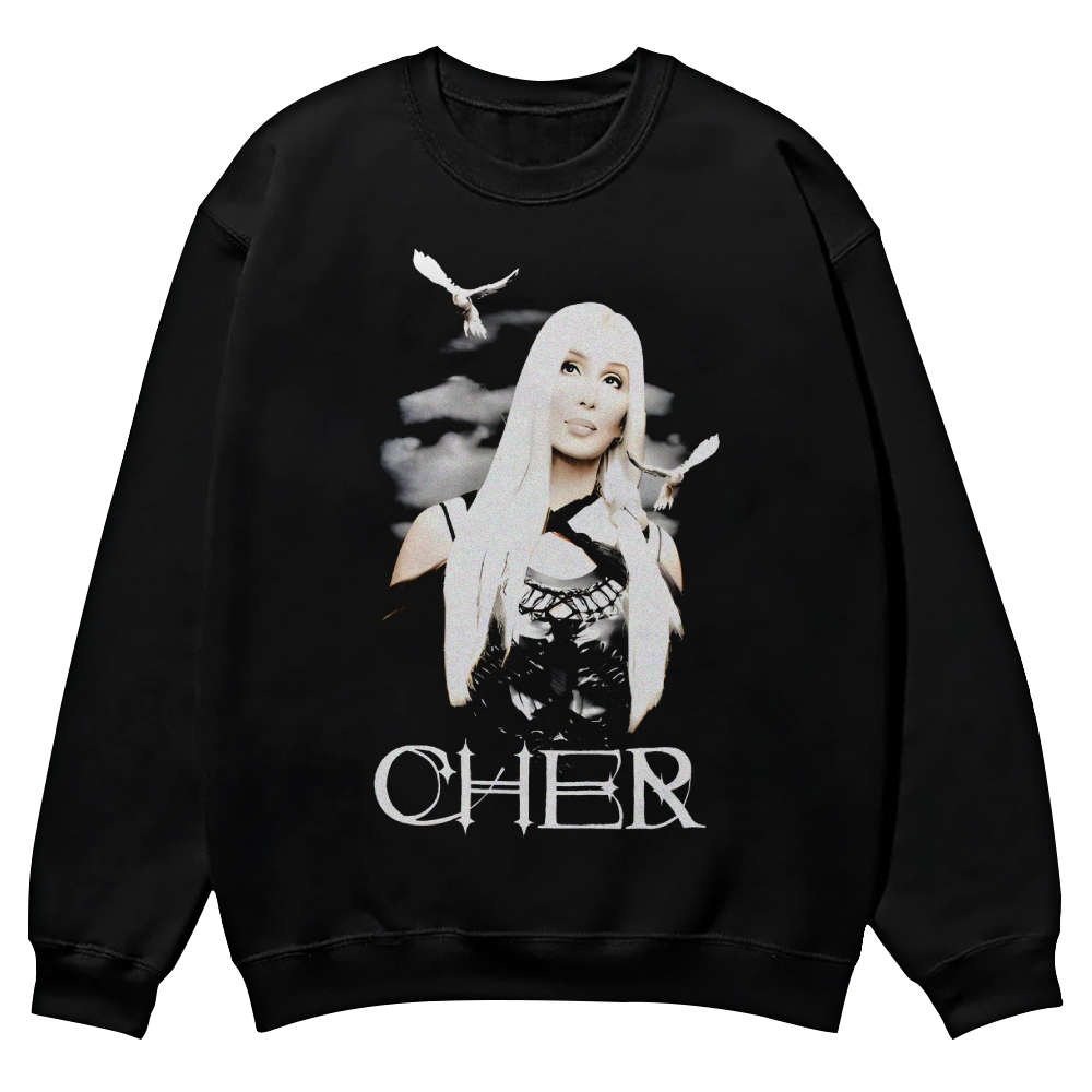 Cher Casual Crewneck Sweatshirt