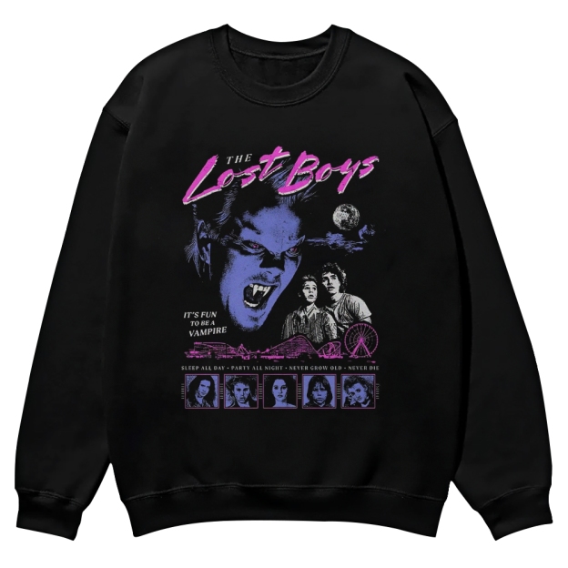 The Lost Boys Horror Movie Casual Crewneck Sweatshirt