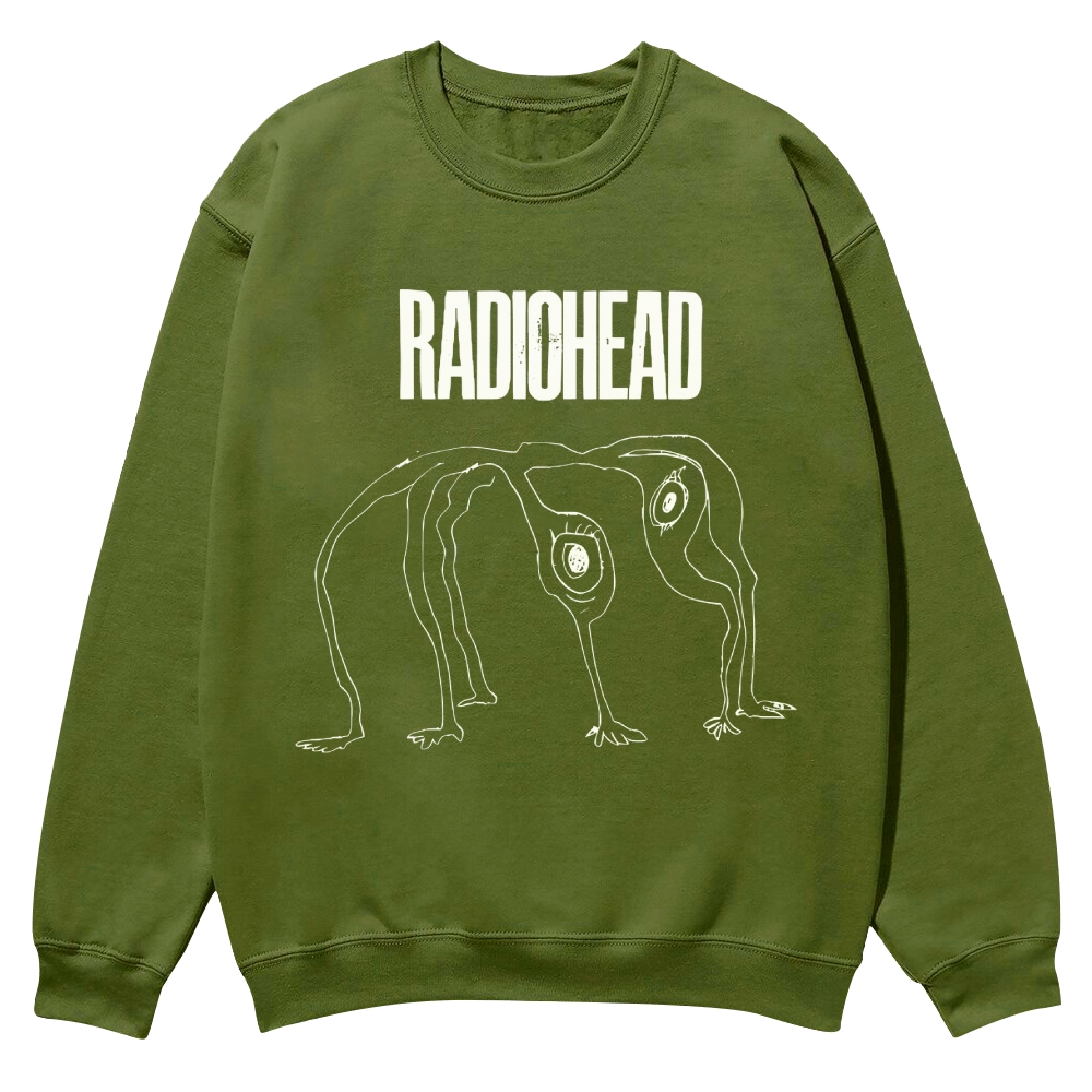 RadioHead  band  Casual Crewneck Sweatshirt