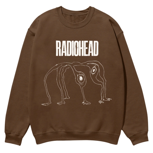 RadioHead  band  Casual Crewneck Sweatshirt