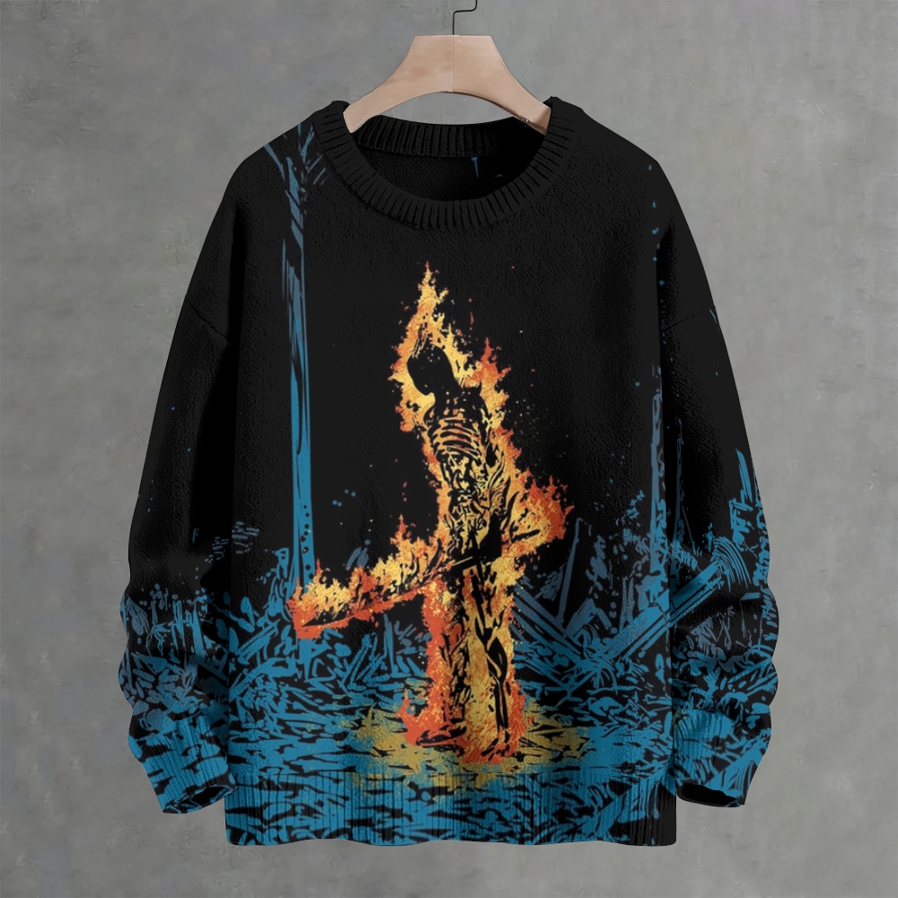Born in the abyss Crew Neck Sweater
