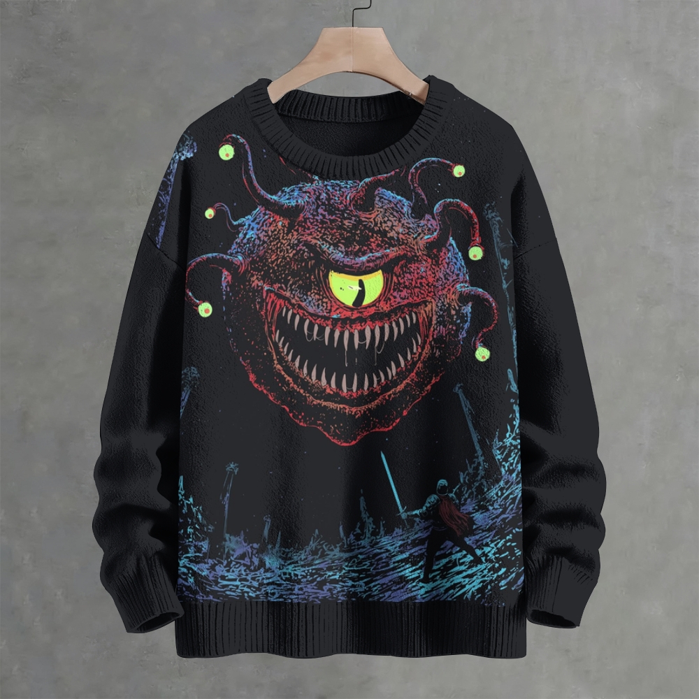 Dungeons & Dragons Beholder Crew Neck Sweater