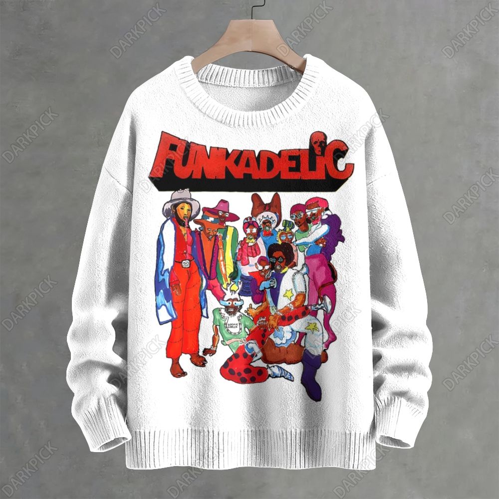 Parliament Funkadelic Band Crew Neck Sweater