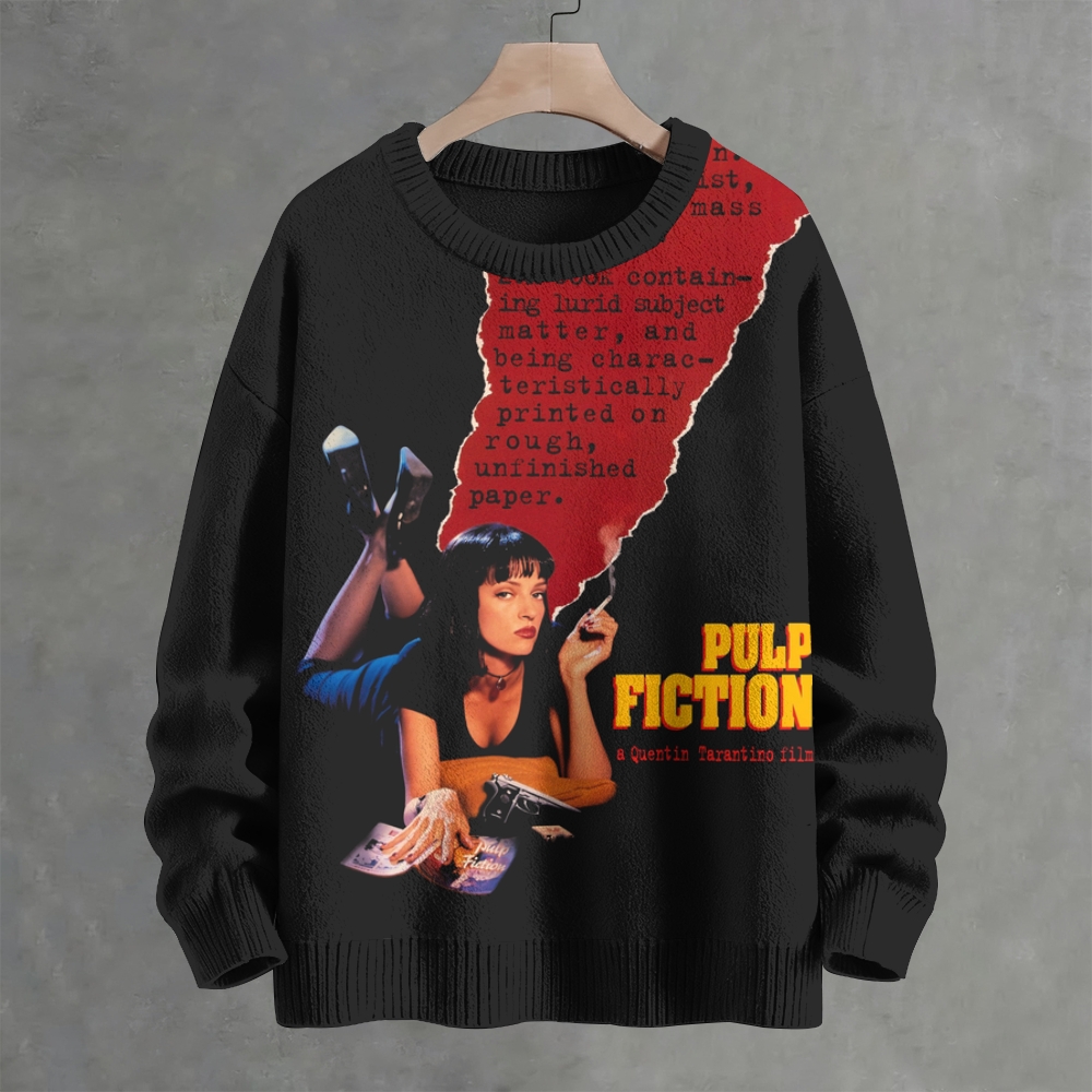 Pulp Fiction Crew Neck Sweater
