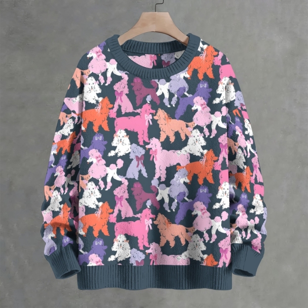 Little Sheep Zoo Crew Neck Sweater