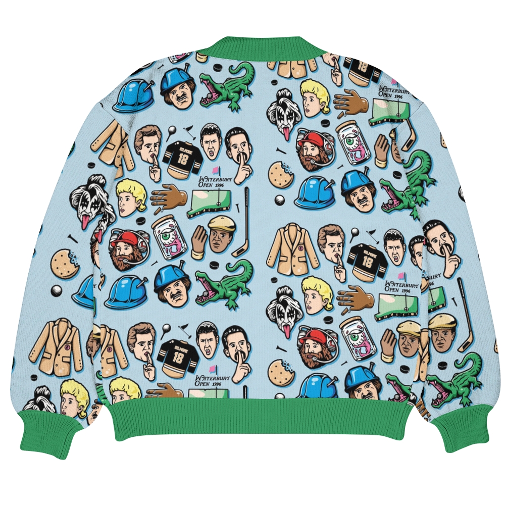 Cartoon Ugly Cardigan Sweater