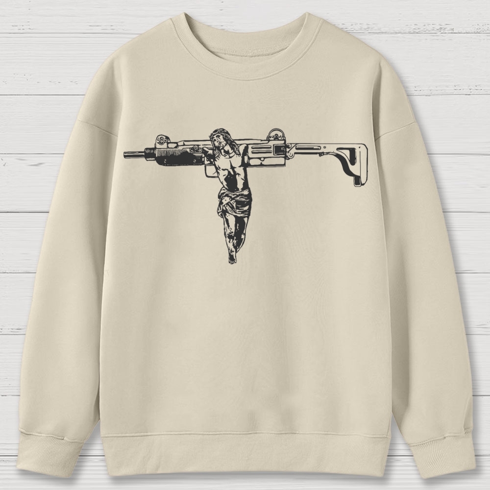 Hutaree Militia: The Passion Of The Christians Cotton Sweatshirts