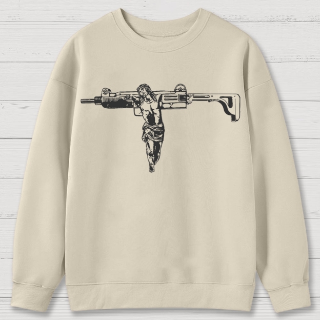 Hutaree Militia: The Passion Of The Christians Cotton Sweatshirts