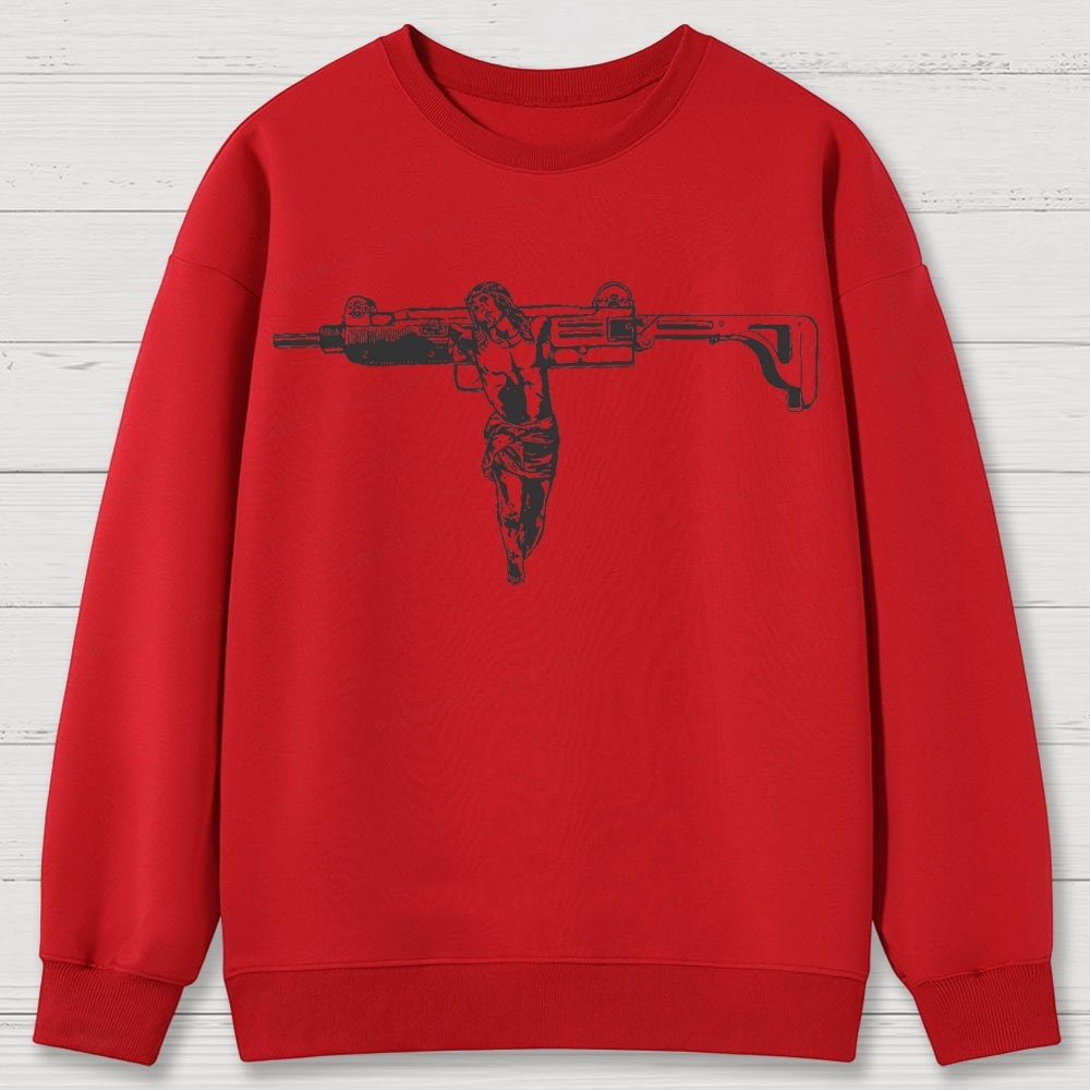 Hutaree Militia: The Passion Of The Christians Cotton Sweatshirts