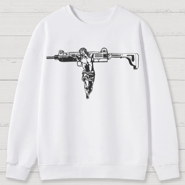 Hutaree Militia: The Passion Of The Christians Cotton Sweatshirts