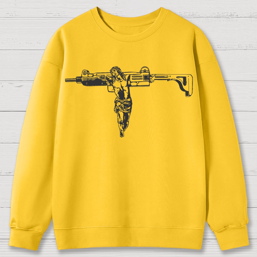 Hutaree Militia: The Passion Of The Christians Cotton Sweatshirts
