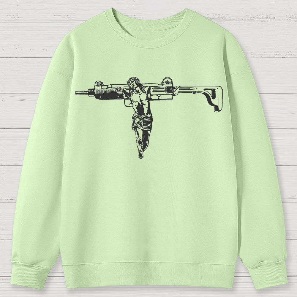 Hutaree Militia: The Passion Of The Christians Cotton Sweatshirts