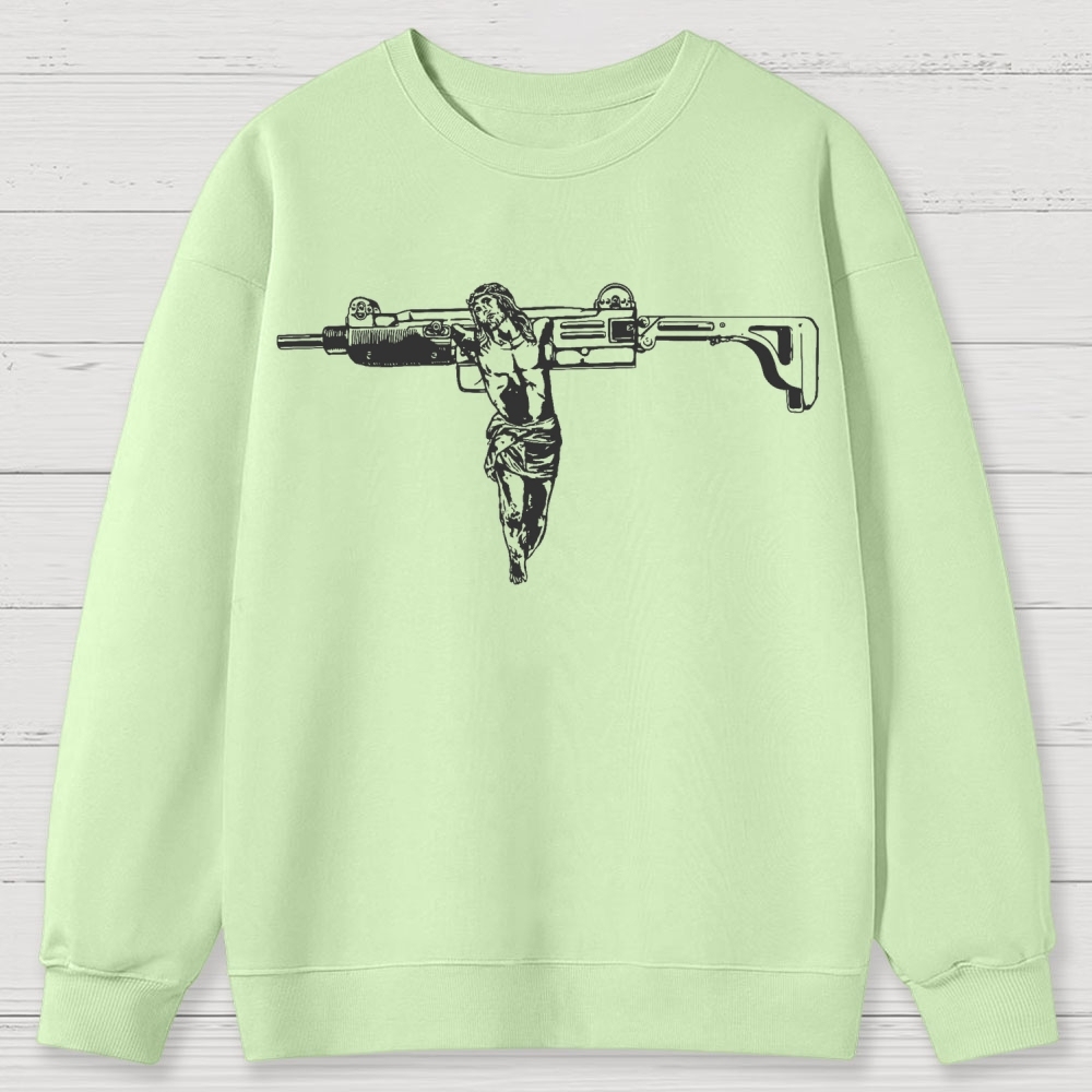Hutaree Militia: The Passion Of The Christians Cotton Sweatshirts