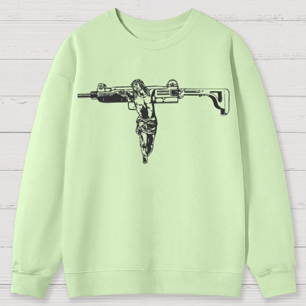 Hutaree Militia: The Passion Of The Christians Cotton Sweatshirts