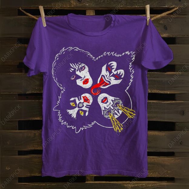 Kiss Rock Band cotton T-shirt