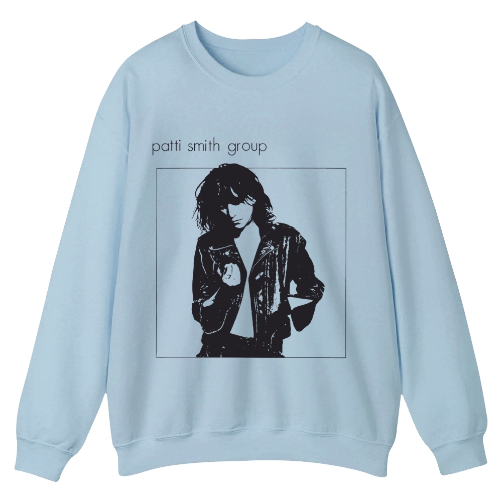 Patti Smith Casual Crewneck Sweatshirt