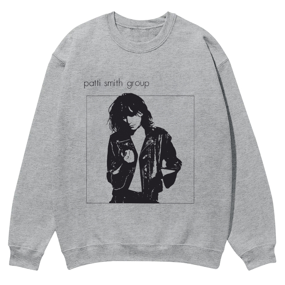 Patti Smith Casual Crewneck Sweatshirt