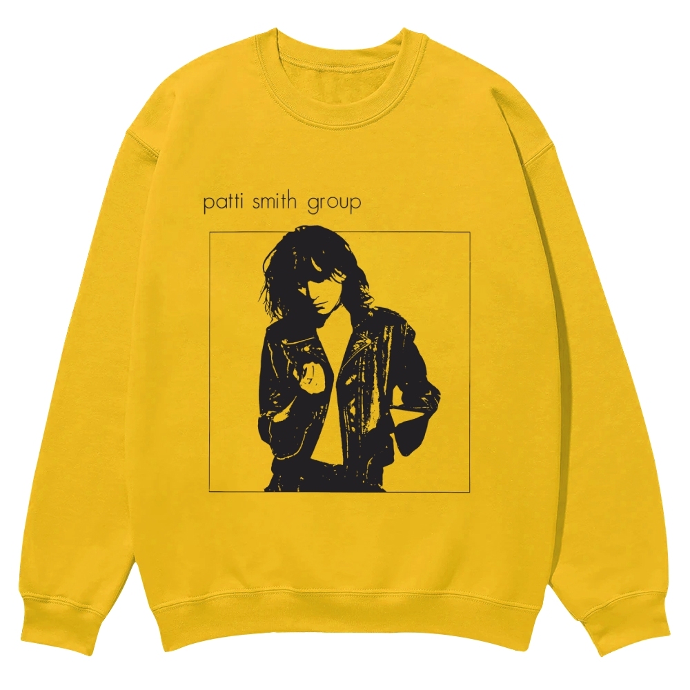 Patti Smith Casual Crewneck Sweatshirt