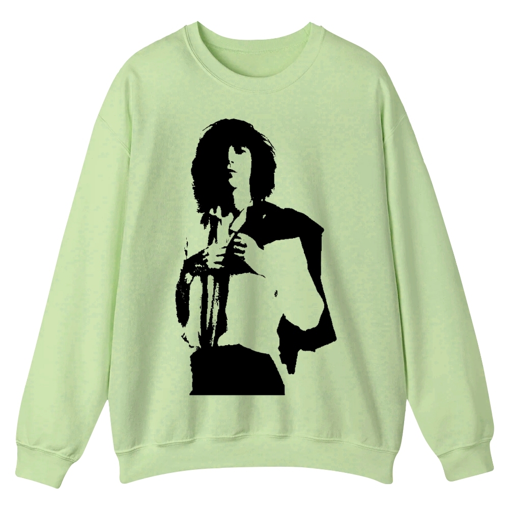 Patti Smith Casual Crewneck Sweatshirt