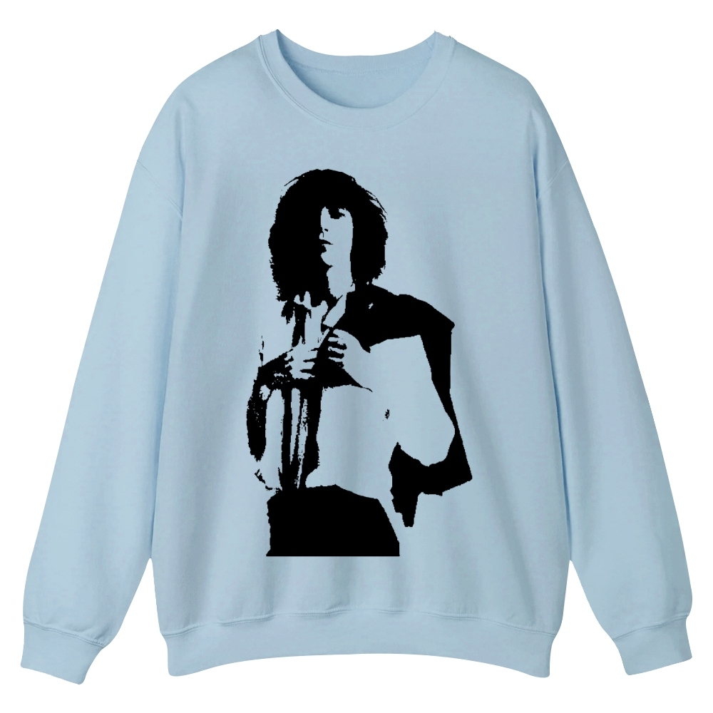Patti Smith Casual Crewneck Sweatshirt