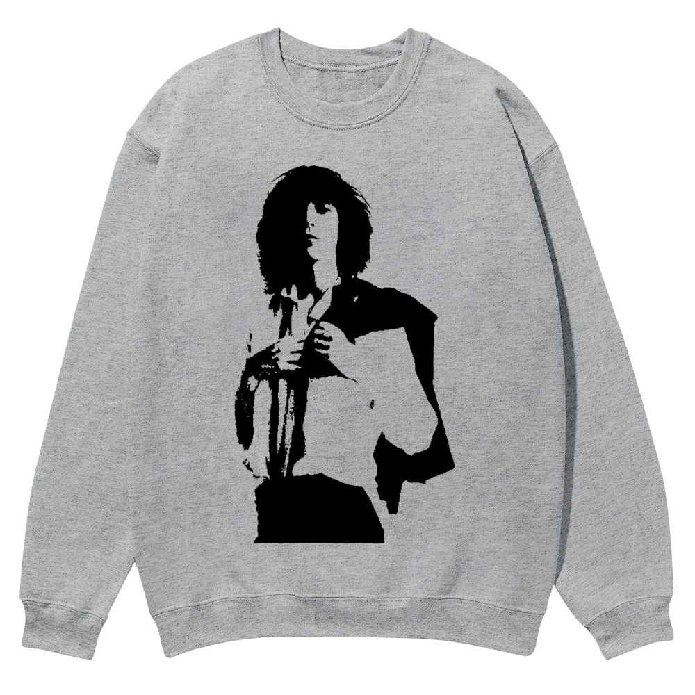 Patti Smith Casual Crewneck Sweatshirt
