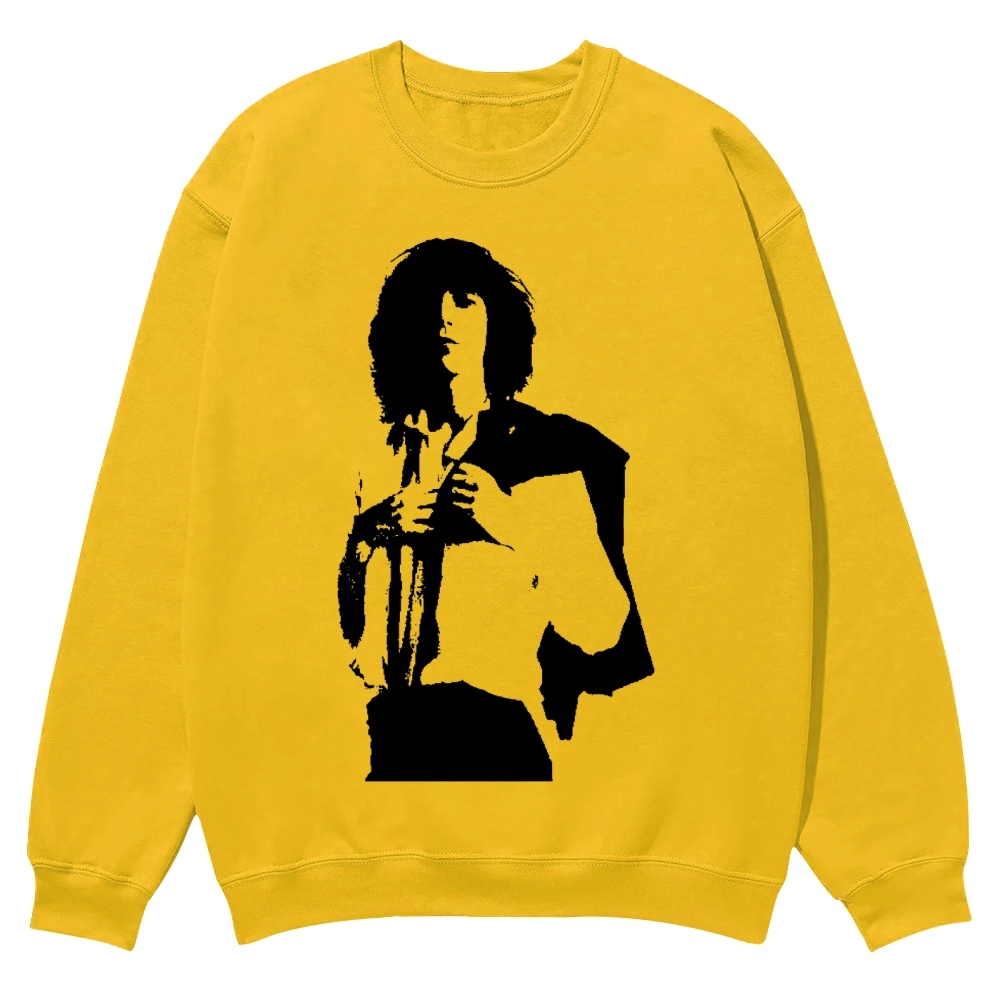 Patti Smith Casual Crewneck Sweatshirt