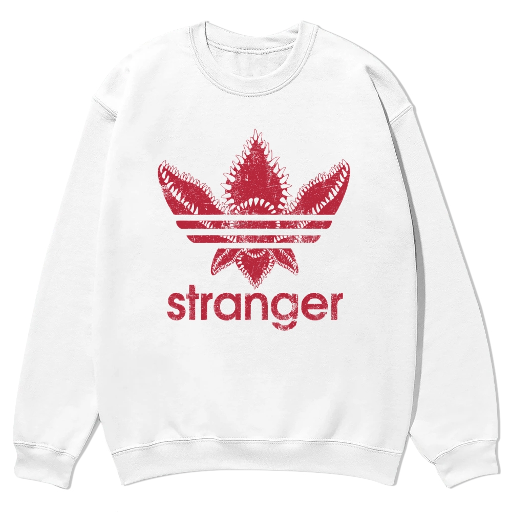 Stranger Things Demogorgon Adidas Casual Crewneck Sweatshirt