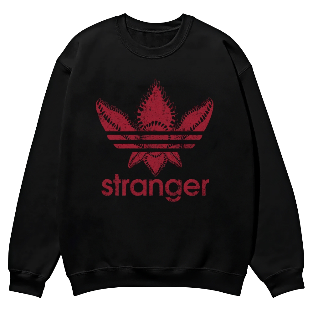 Stranger Things Demogorgon Adidas Casual Crewneck Sweatshirt