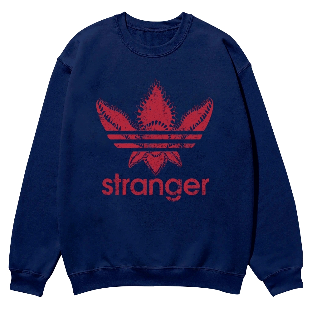 Stranger Things Demogorgon Adidas Casual Crewneck Sweatshirt