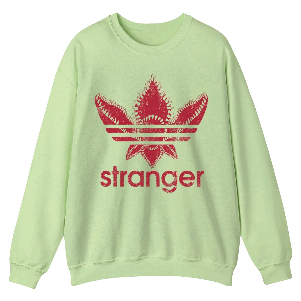 Stranger Things Demogorgon Adidas Casual Crewneck Sweatshirt